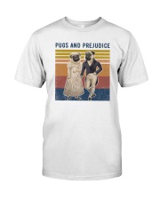 Pugs and prejudice Classic T-Shirt tile