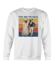 Pugs and prejudice Crewneck Sweatshirt tile