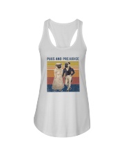 Pugs and prejudice Ladies Flowy Tank tile
