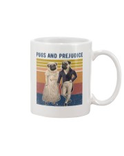 Pugs and prejudice Mug tile