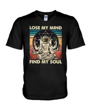 Lose my mind Find my soul V-Neck T-Shirt tile