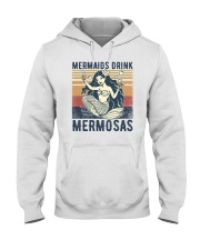 Mermaids drinks Mermosas Hooded Sweatshirt front