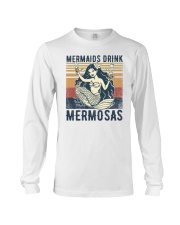 Mermaids drinks Mermosas Long Sleeve Tee tile