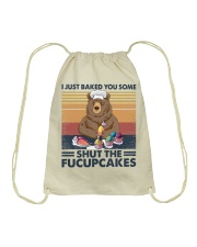 Retro Bear I Just Baked You Some Shut Drawstring Bag tile