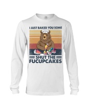 Retro Bear I Just Baked You Some Shut Long Sleeve Tee tile