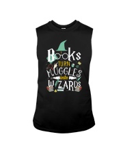 Books turn Muggles into Wizards Sleeveless Tee tile