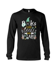 Books turn Muggles into Wizards Long Sleeve Tee tile