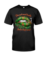 She Got Mad Hustle and A Dope Soul Premium Fit Mens Tee tile