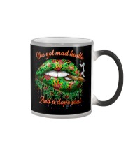 She Got Mad Hustle and A Dope Soul Color Changing Mug tile