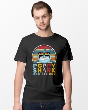 Vintage Poppy shark doo Classic T-Shirt lifestyle-mens-crewneck-front-15
