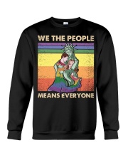 LGBTQ Pride Liberty Statue We The People Crewneck Sweatshirt tile