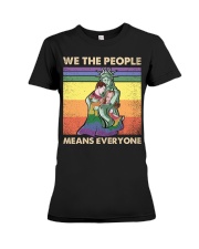 LGBTQ Pride Liberty Statue We The People Premium Fit Ladies Tee tile