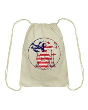 Vitruvian Man Drawstring Bag tile