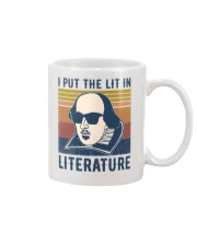 I Put The Lit In Literature Mug tile