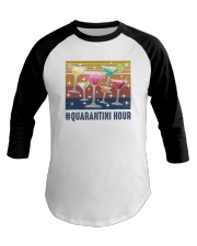 Quarantini hour Baseball Tee tile
