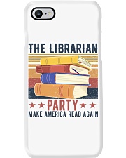 The Librarian Party Make America Read Again Phone Case tile