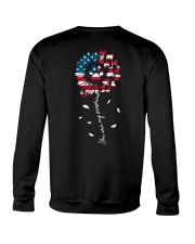 Pug You're My Sunshine Us Flag Crewneck Sweatshirt tile