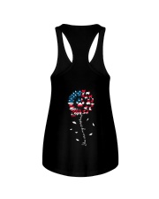 Pug You're My Sunshine Us Flag Ladies Flowy Tank tile