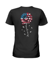 Pug You're My Sunshine Us Flag Ladies T-Shirt tile