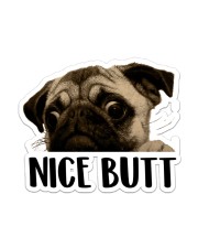 Funny nice butt Sticker - Single (Vertical) front