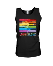 LGBTQ Pride Love Is Love Unisex Tank tile