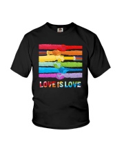 LGBTQ Pride Love Is Love Youth T-Shirt tile