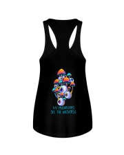 Mushrooms Eyes Ladies Flowy Tank tile