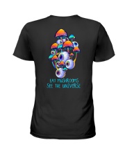 Mushrooms Eyes Ladies T-Shirt tile