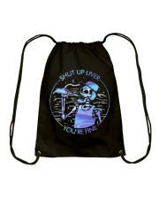 Shut Up Liver You Are Fine Drawstring Bag tile