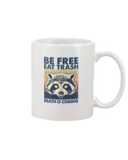 Eat Trash Death is Coming Mug tile