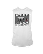 Stay at home or dance with us Sleeveless Tee tile