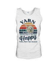 Yarn Makes Me Happy Unisex Tank tile
