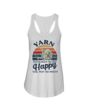 Yarn Makes Me Happy Ladies Flowy Tank tile