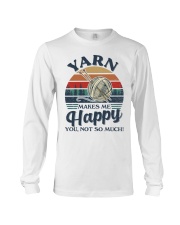 Yarn Makes Me Happy Long Sleeve Tee tile