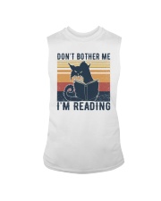 Cat Don't Bother Me I'm Reading Summer Vintage Sleeveless Tee tile