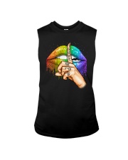 Womens LGBT Lips Sleeveless Tee tile