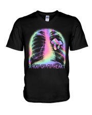 XRay Of My Heart V-Neck T-Shirt tile