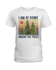 I Am At Home Among Trees Ladies T-Shirt tile