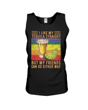 I Like My Tequila Straight Unisex Tank tile