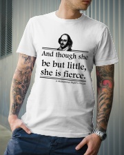 Hamlet And Though She Be But Little She Is Fierce Classic T-Shirt lifestyle-mens-crewneck-front-6