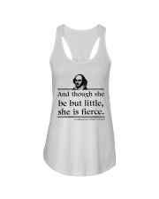 Hamlet And Though She Be But Little She Is Fierce Ladies Flowy Tank tile