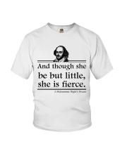 Hamlet And Though She Be But Little She Is Fierce Youth T-Shirt tile