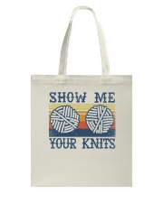 Show me your knits Tote Bag tile