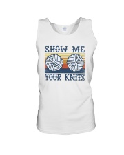 Show me your knits Unisex Tank tile