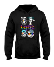 Animal Funny LGBT Pride Gift Hooded Sweatshirt tile
