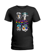 Animal Funny LGBT Pride Gift Ladies T-Shirt tile