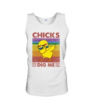 Chicks Dig Me Unisex Tank tile