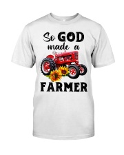 So god made a farmer Premium Fit Mens Tee tile