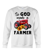 So god made a farmer Crewneck Sweatshirt tile