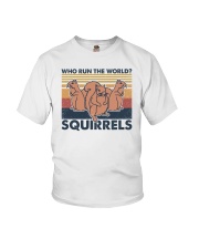 Who run the world Squirrels Youth T-Shirt tile